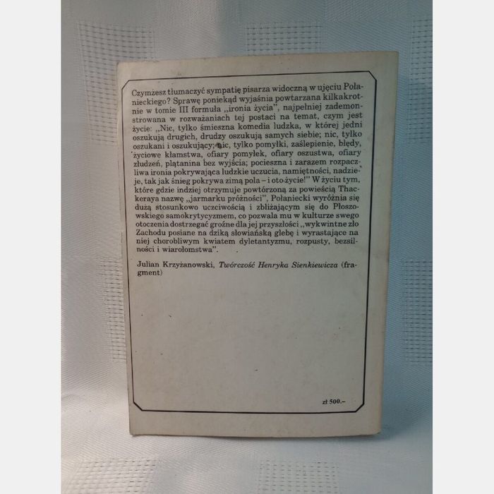 Rodzina Połanieckich. Henryk Sienkiewicz