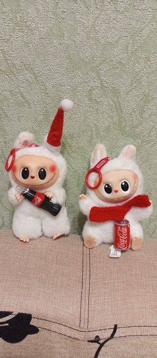 Лабубу Кока Кола Coca Cola мягкие игрушки