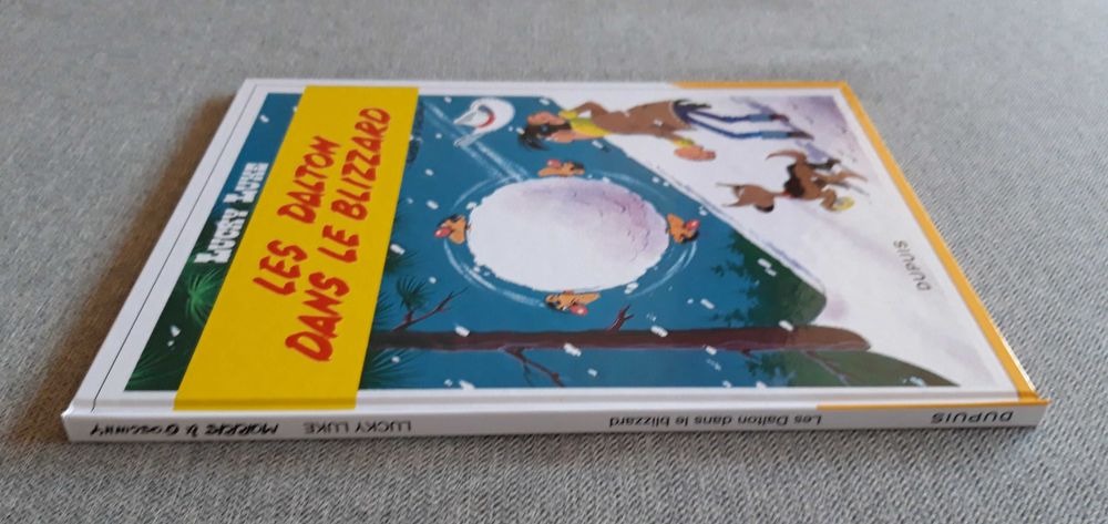 BD Lucky Luke "Les Dalton dans le blizzard"