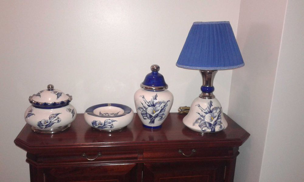 Peças decoração Conj. 8 peças