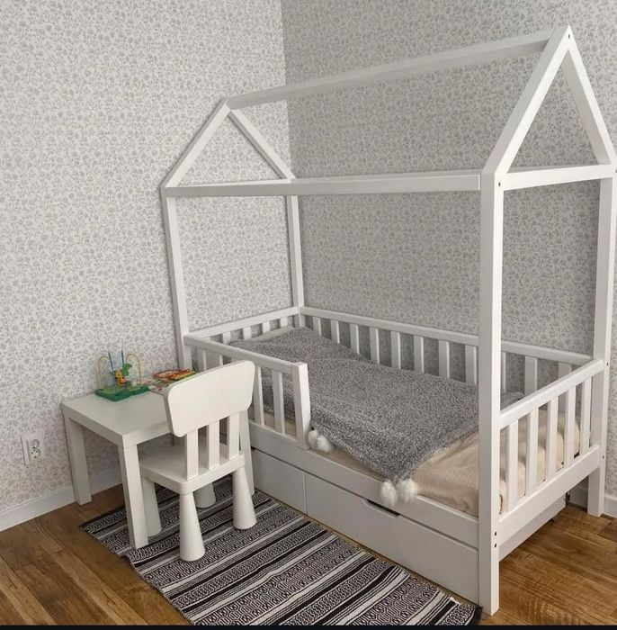 Дитяче ліжко будиночок ліжечко домік будинок вігвам Детская кровать