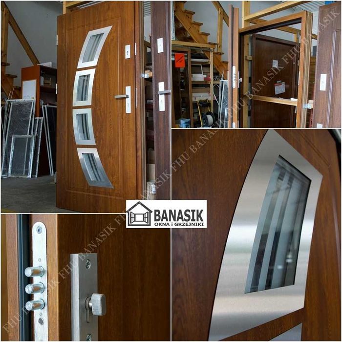 Wyprzedaż drzwi powystawowych Ciepłe drzwi   1,2 W/m2k