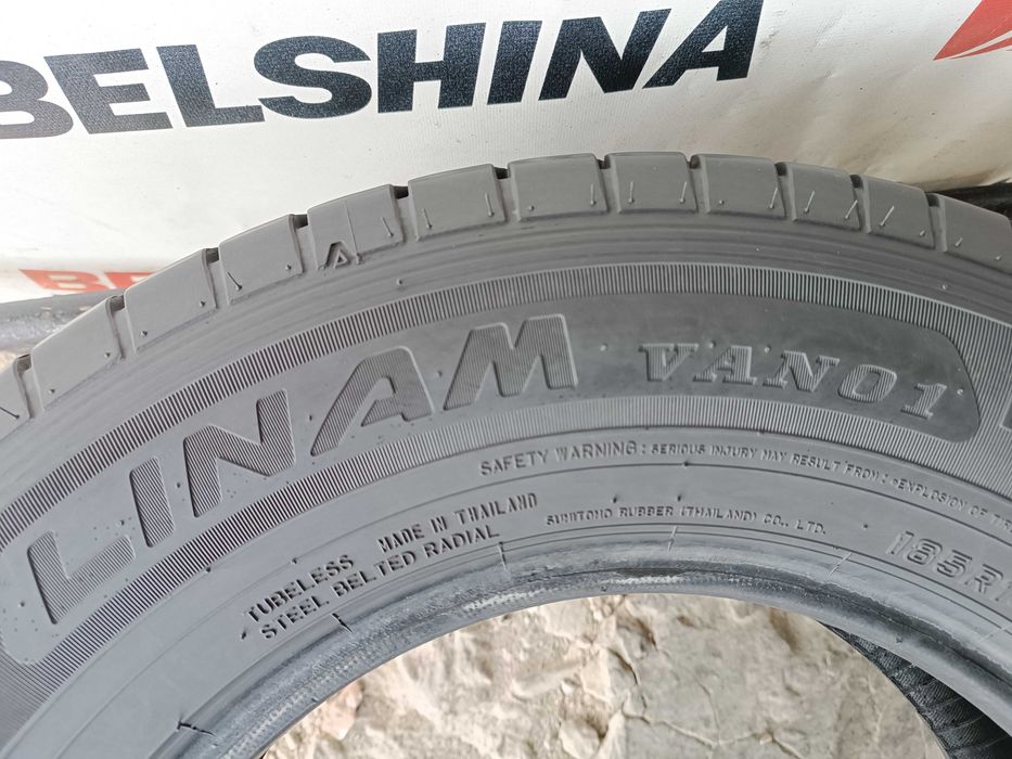Літні шини 185 R14C Falken linam van01	90%залишок