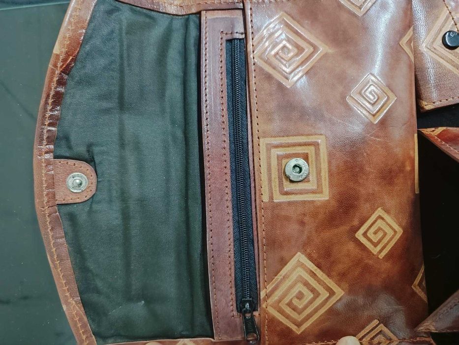 3 Carteiras castanhas novas estilo Boheme