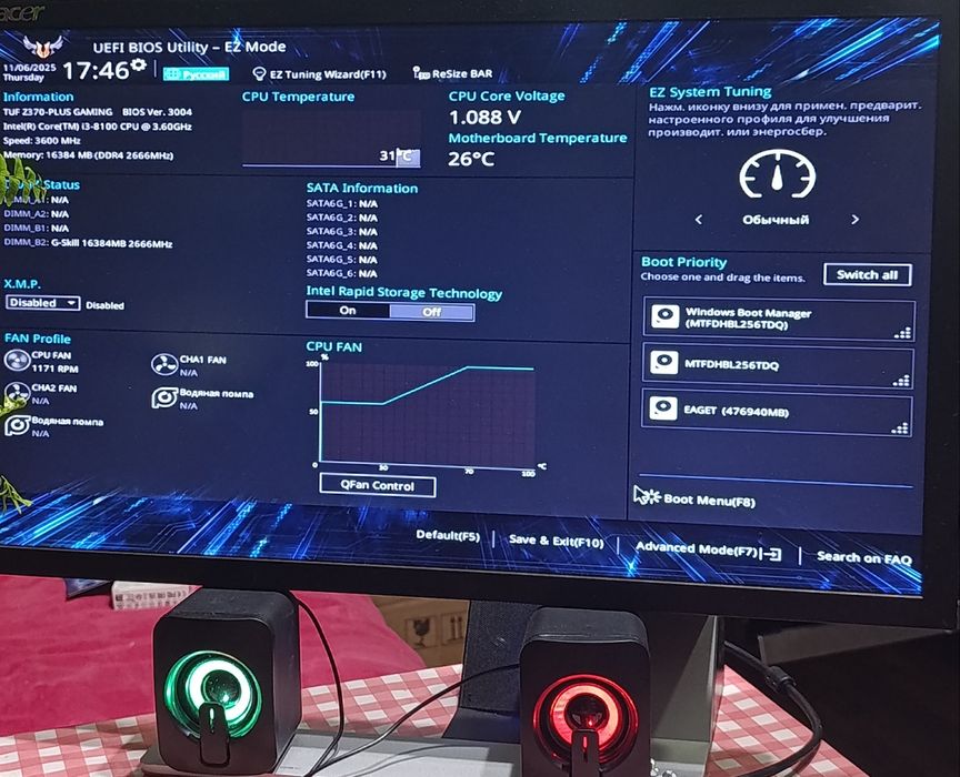 Игровой ПК на базе intel, gtx 960