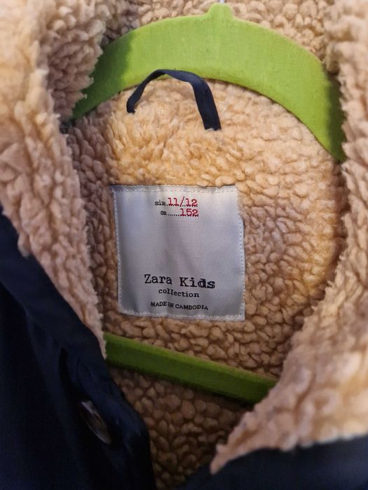 Kurtka granatowa Zara kids na 152 cm wzrostu