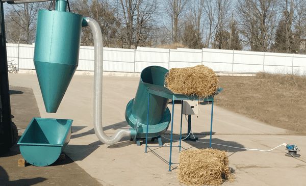 Подрібнювач соломи, сіна, очерету 1т/год; 18,5 кВт Артмаш