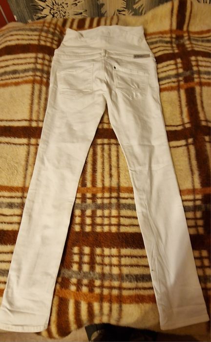 Spodnie ciążowe jeansowe typu gumy Denim rozmiar 40