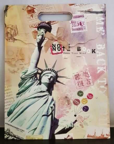 Torebka prezentowa na rzep prezent 36x27x16