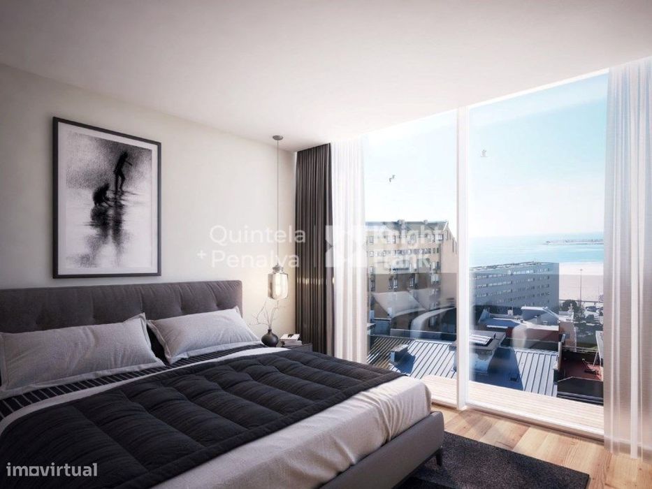 Apartamento T1 com varanda próximo da praia, Matosinhos Sul