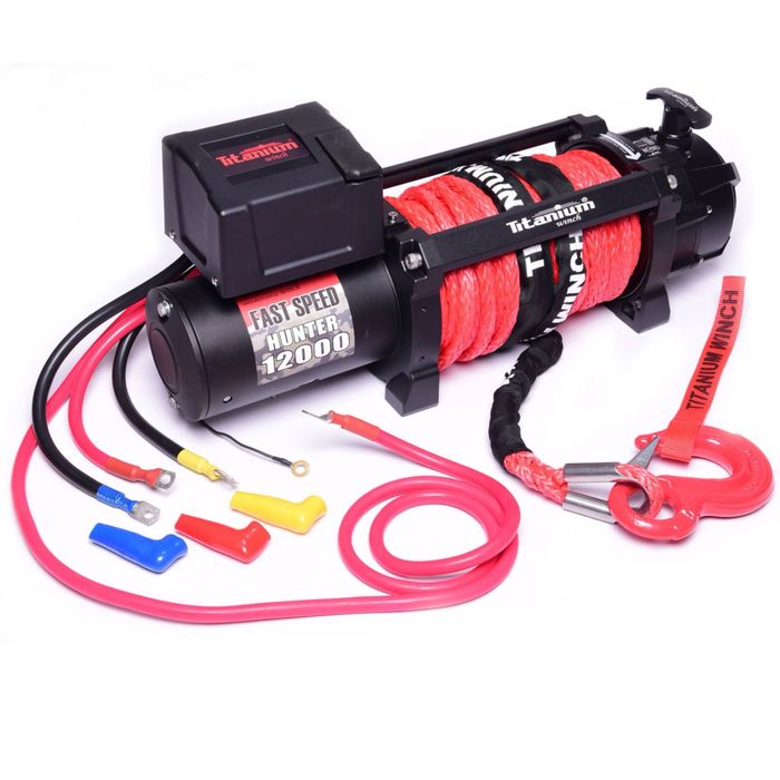 Лебідка HUNTER 12000SR FAST SPEED 134:1 швидкісна