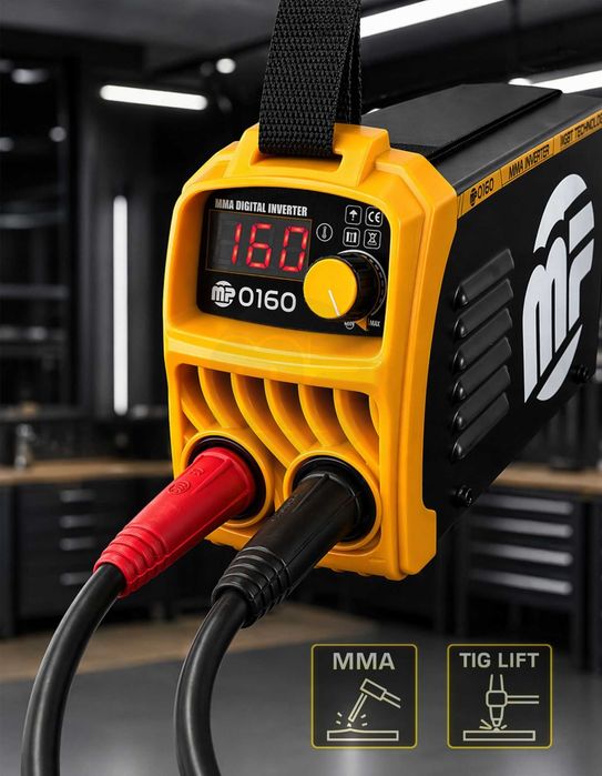 Spawarka Inwertorowa MMA TIG Lift TIG 160A MAJSTER MP0160 * NOWA * GW24