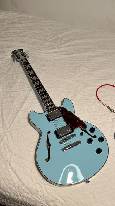 D'Angelico Premier Mini DC (Turquoise)