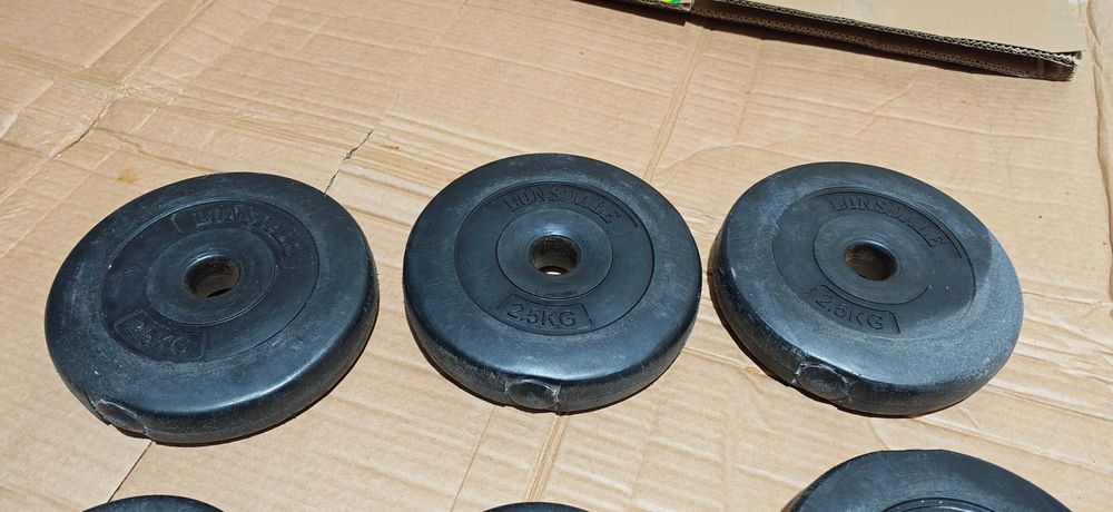 Discos / Pesos 2.5kg e 1.5kg - LONSDALE - Musculação