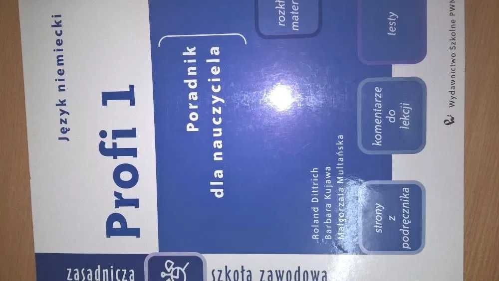 profi 1 (poradnik nauczyciela) język niemiecki zawodowy