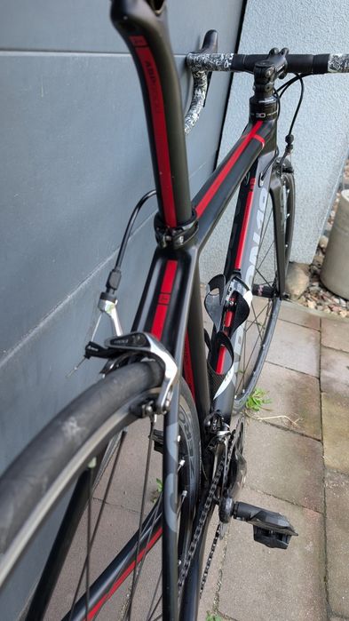 Szosa karbonowa Argon 18 Gallium Pro – SRAM Red // pęknięcie ramy