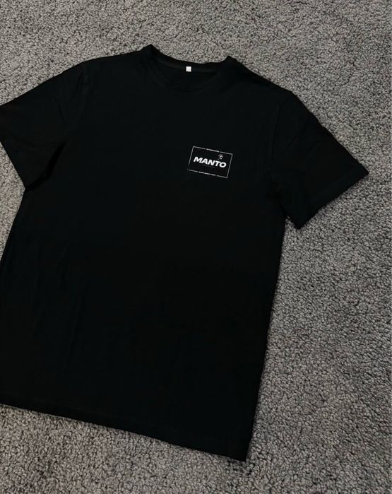 Футболка Manto / Чорна футболка Манто / Чоловіча Футболка Манто/ Manto