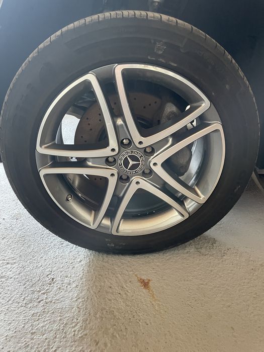 Диски mercedes w222 r18 5-112 з резиною
