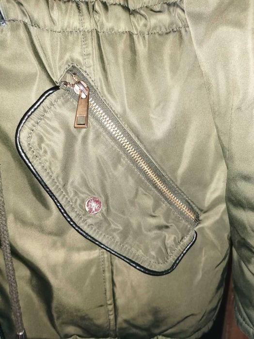 Kurtka parka ocieplana