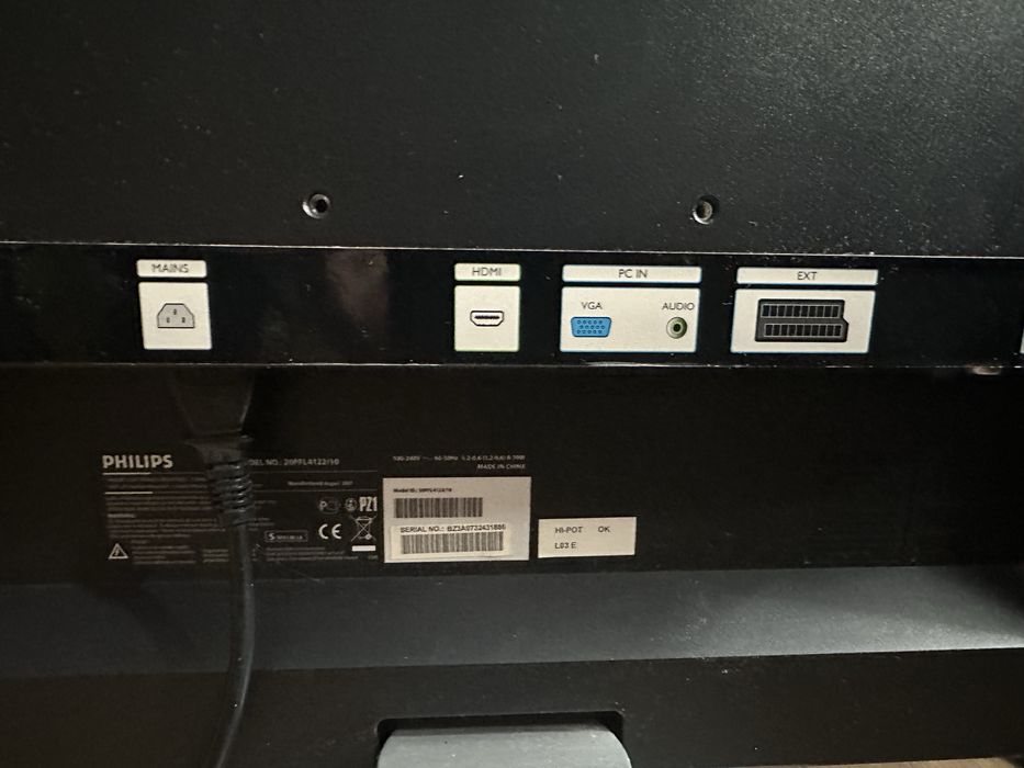 Телевізор - монітор Philips 20FL4122/10