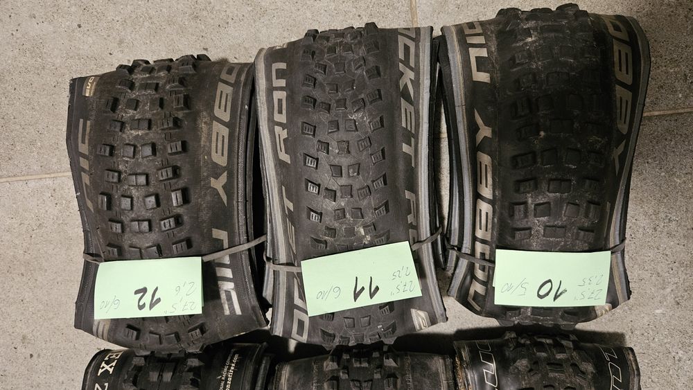 12szt Opony mtb 29" 27,5" 26" schwalbe rocket ron nobby nic irc