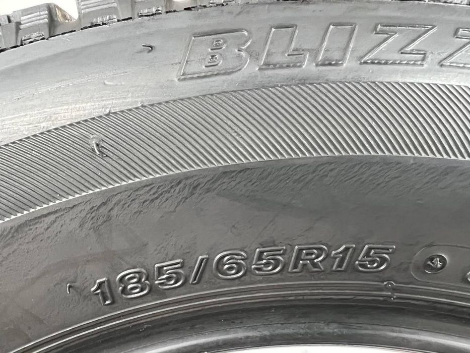 185/65 r15 bridgestone blizzak vrx 7mm шини бу зима