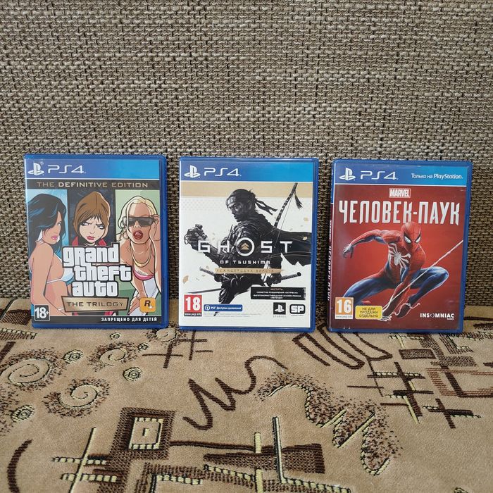Продаю колекцію ігор на PS4 PS5