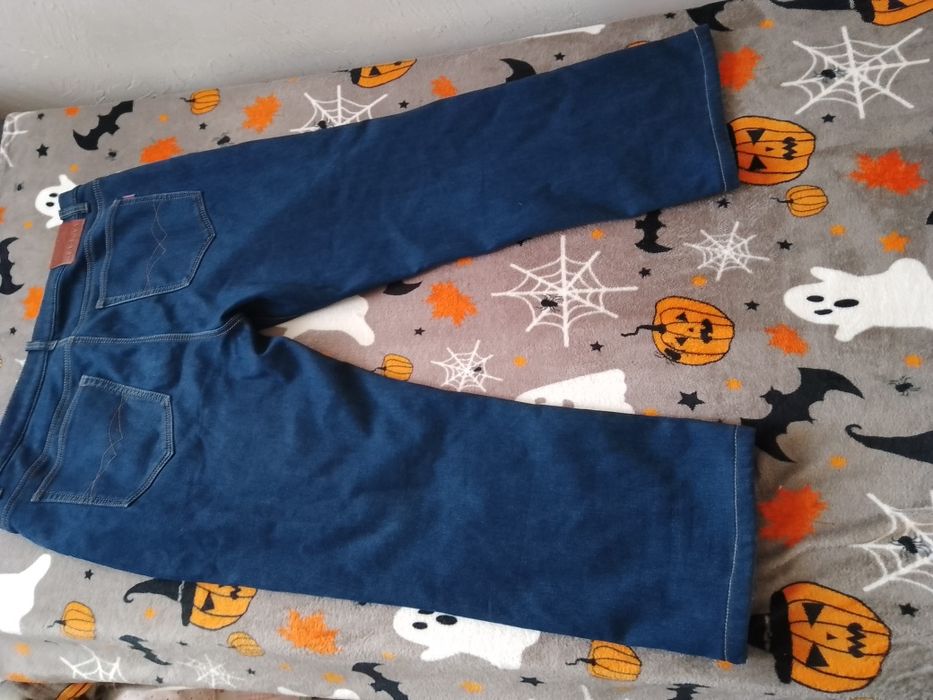 Męskie spodnie ocieplane