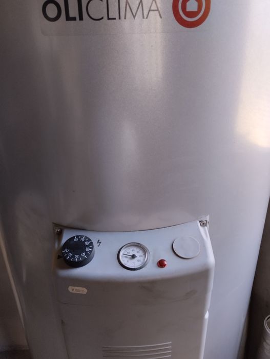 Termo acumulador de água quente 300 litros mais caldeira a gás natural