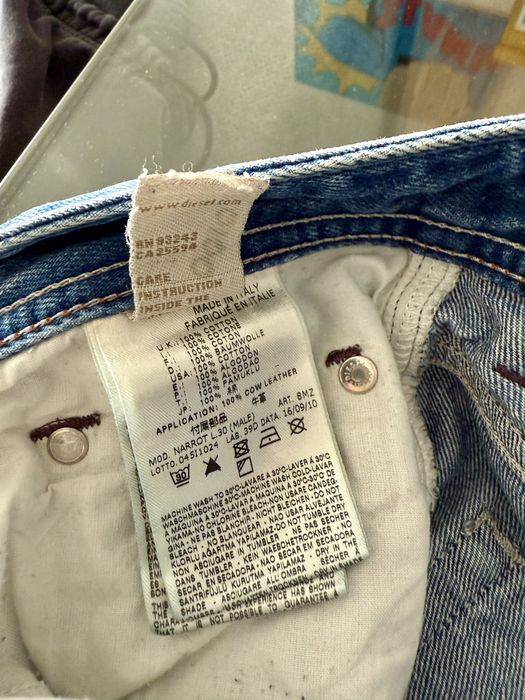 Diesel calças de ganga Carrot fit
