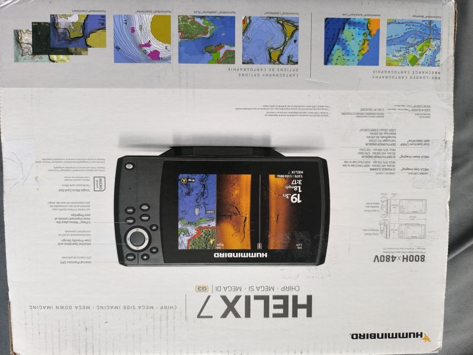 NOWA Humminbird HELIX 7 G3 – MEGA SI/DI, GPS, 2 lata gwarancji