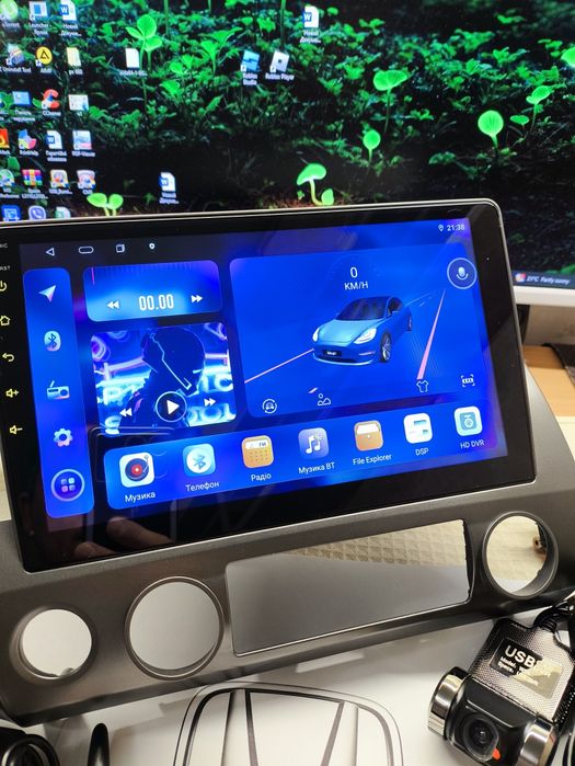 Магнитола 10.1 дюймів Honda civic 4D/Civic hybrid