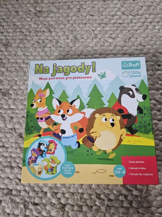 Gra dla dzieci na jagody Trefl