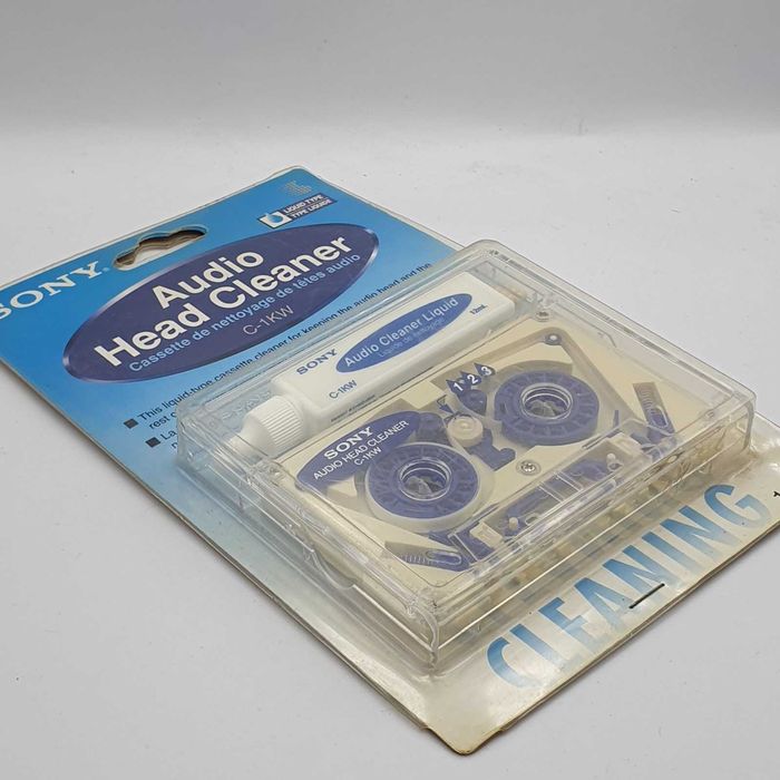 Casette Sony de Limpeza a Liquido para Tape Decks C-1KW