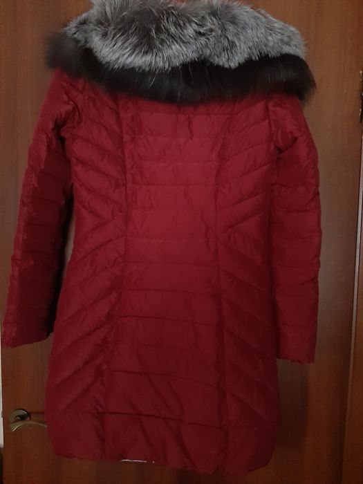 Зимний пуховик с чернобуркой Lusskiri. Размер 42-44
