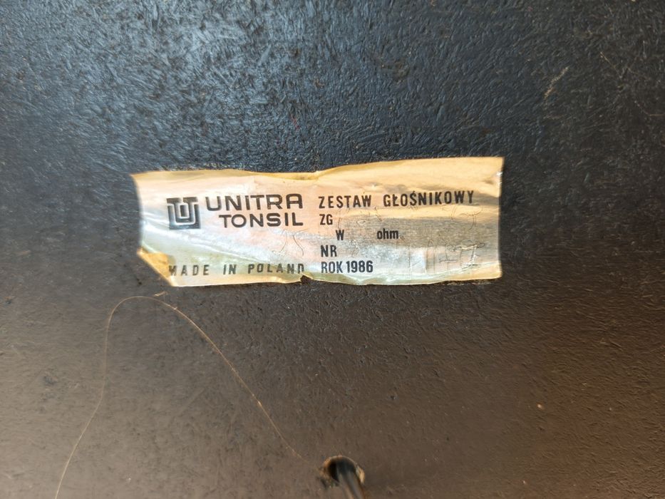 Kolumny Unitra Tonsil ZGP 25 8 555