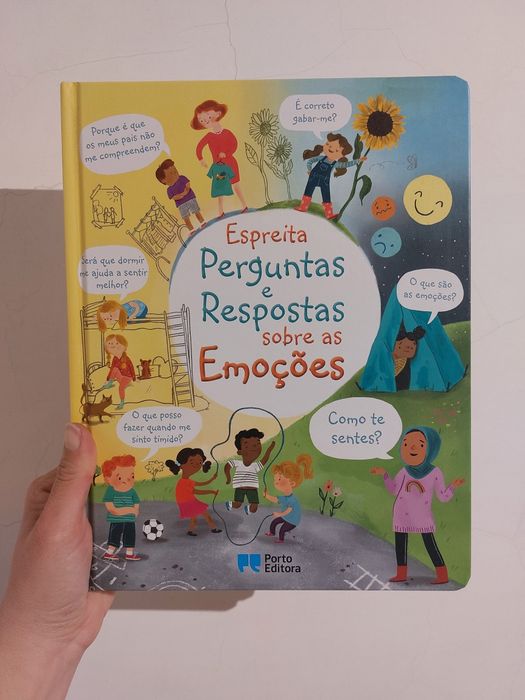 Livro "Espreita: perguntas e respostas sobre as emoções"
