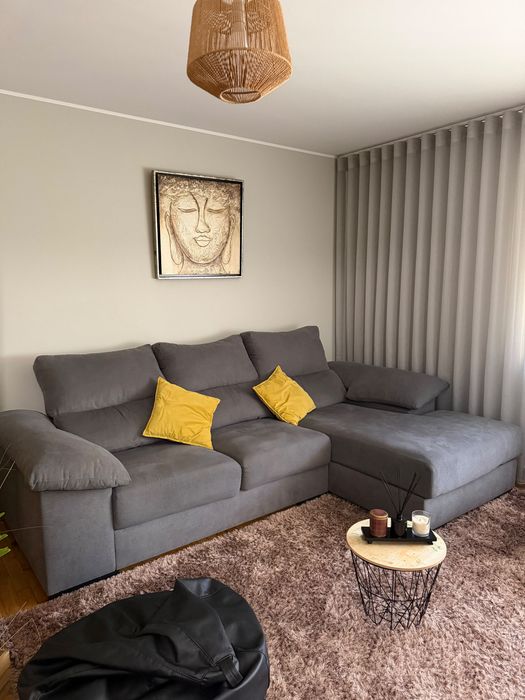 Sofá Chaise Loungue Extensível