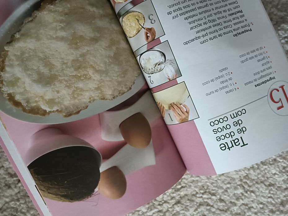 Tartes doces	- Coleção 30 receitas em 30 minutos - Como Novo!