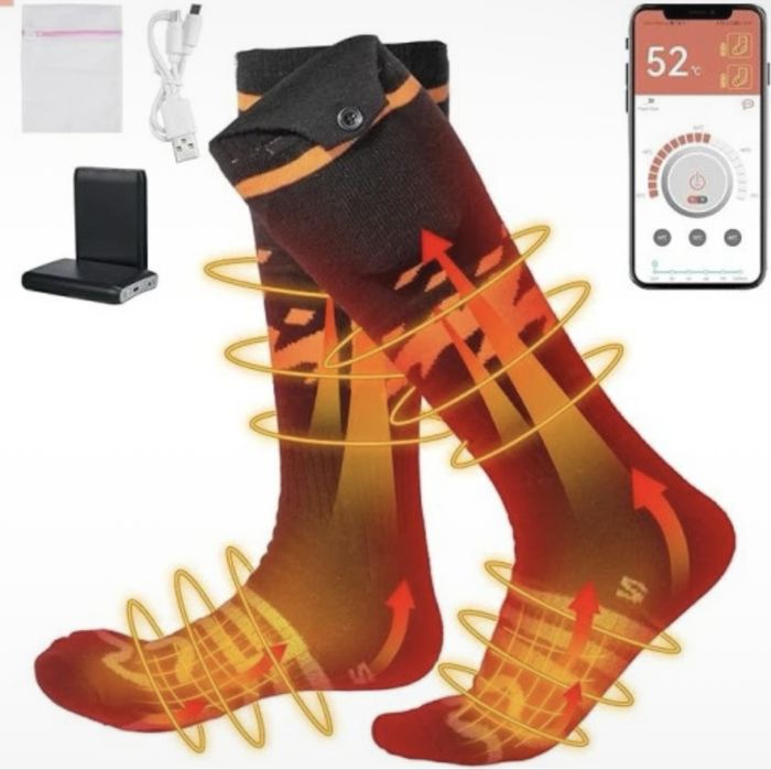 Skarpety ogrzewajace powerbank