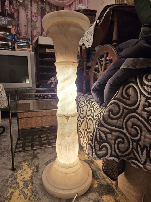 Coluna decoração com luz