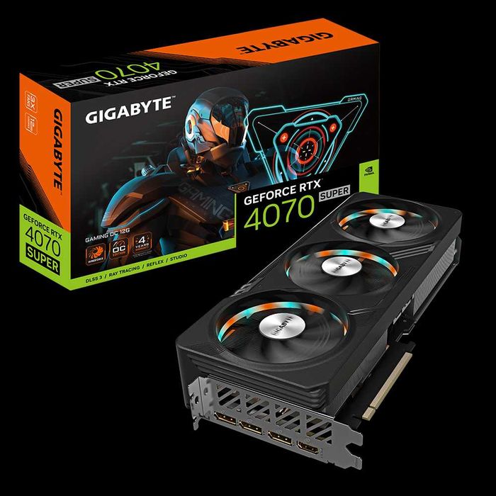Відеокарта Gigabyte GeForce RTX 4070 SUPER GAMING OC 12288MB
