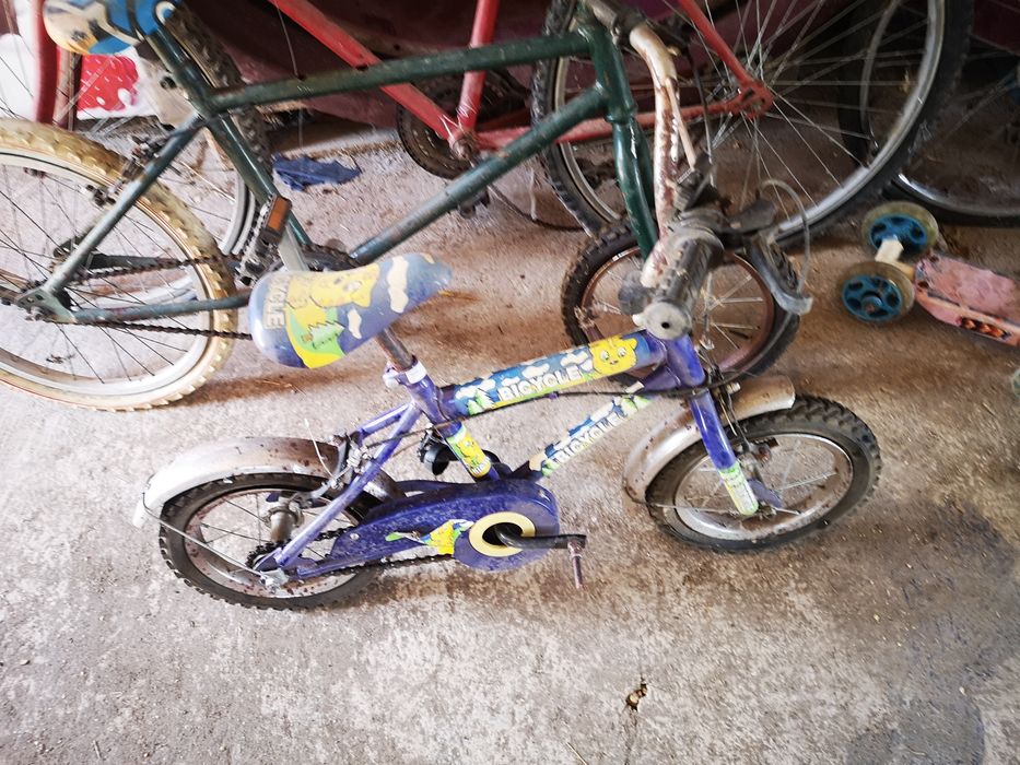 Bicicletas, trotinetes peças sucata