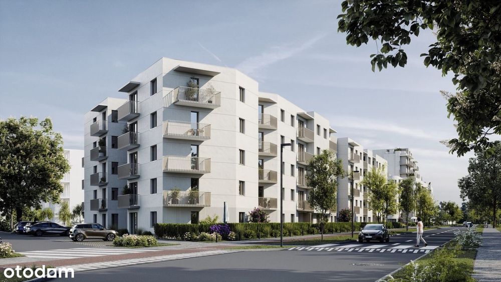 2-pokojowe mieszkanie 46m2 + ogródek Bezpośrednio