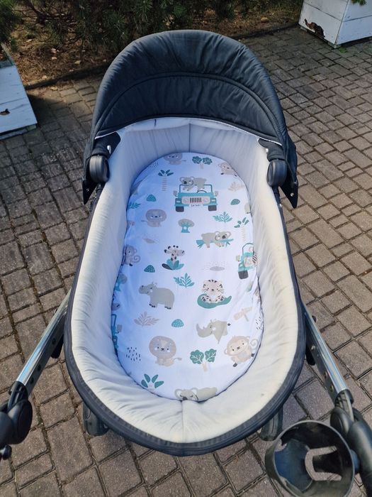 Wózek 3w1 Junama Diamond + adaptery do fotelika