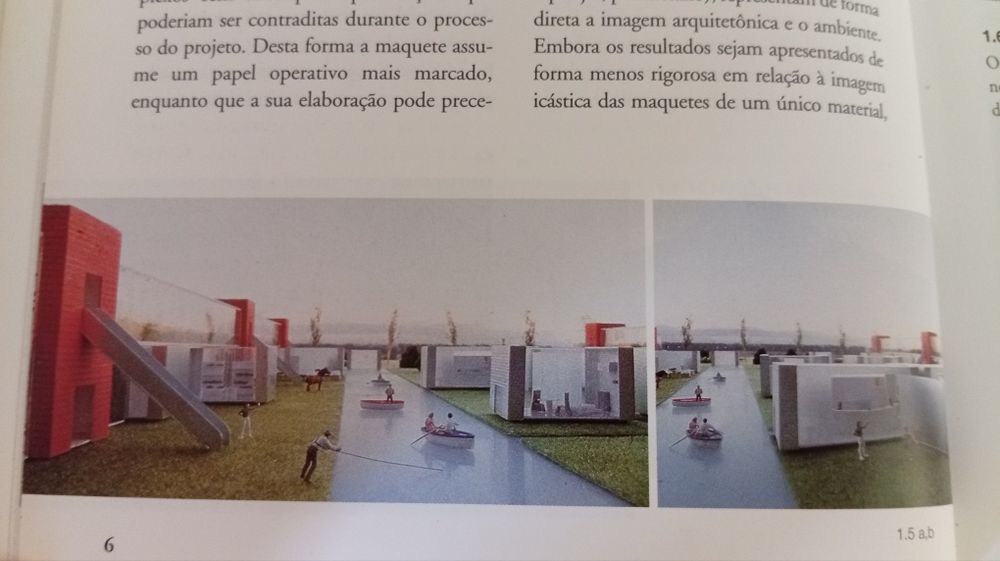 Livro ensina a fazer maquetes arquitetura.