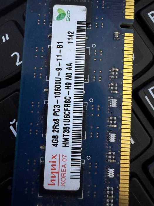 Продам оперативну пам'ять hunix ddr3 4x4gb