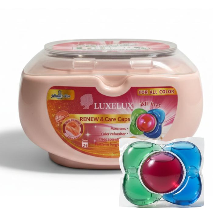 Kapsułki do prania 5 w 1 All in One Uniwersalne 25 szt. LUXELUX