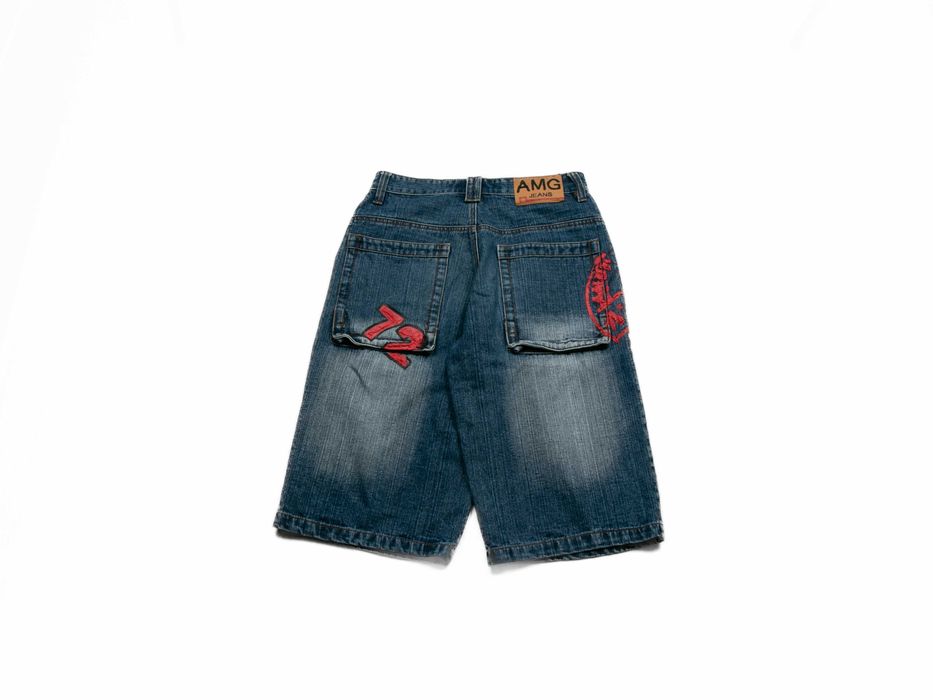 Shorty jeansowe baggy AMG Jeans 30us jorts Toruń • OLX.pl