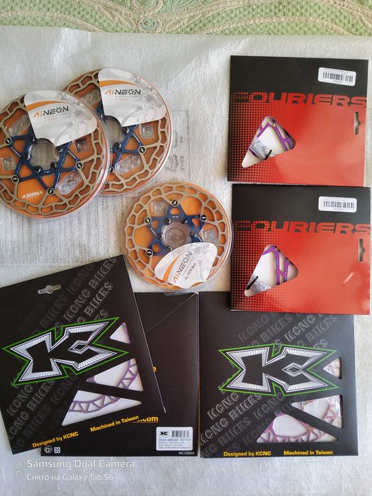 Тормозные роторы Ashima, KCNC, Fouriers